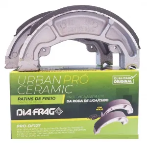 lona de freio cg 150 titan / cg 160 titan / cg 160 start urban pro cerâmica diafrag 0,50