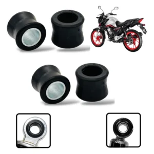 bucha amortecedor traseiro cg 160 titan fan 160 start 4 pçs